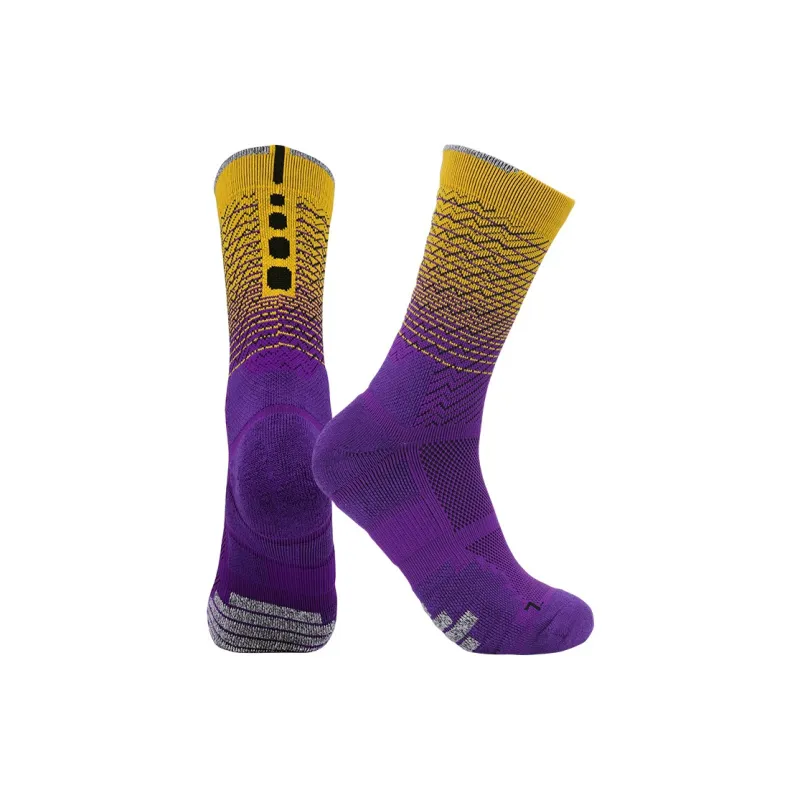 Gentle Welcome Basketball Socks Unisex-5