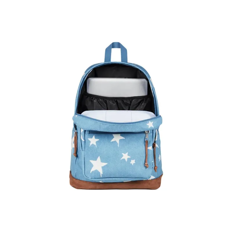 JanSport Suede Backpack Unisex Sky Blue-4