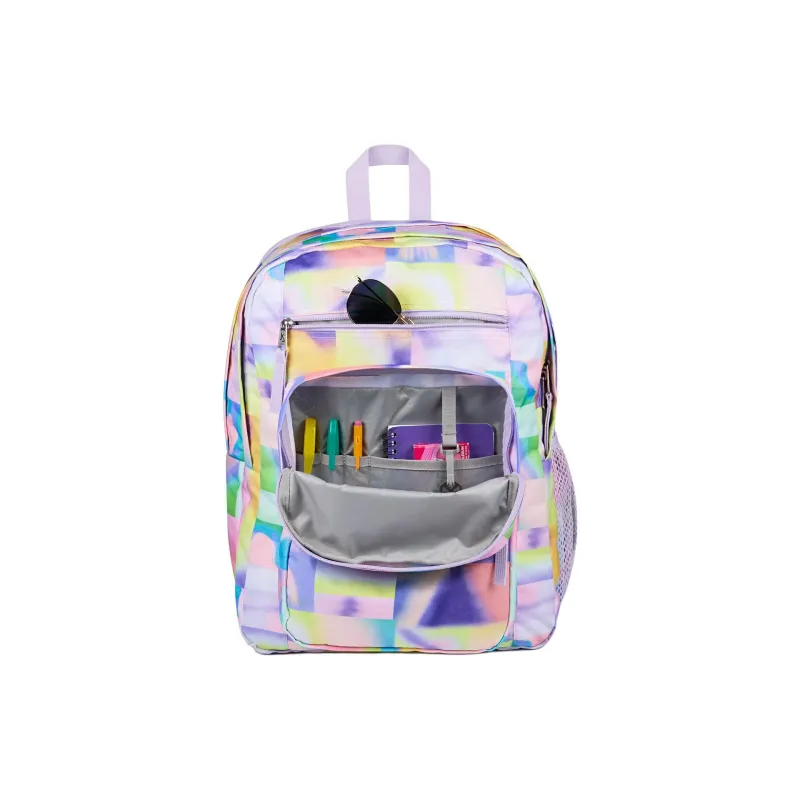 JanSport Polyester Backpack Women's Pink & Blue-5