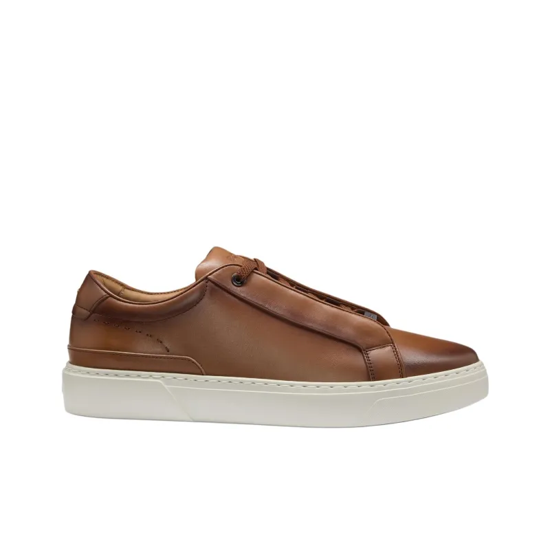 HUGO BOSS Gary Low Top Skateboard Shoes Men's Brown-1