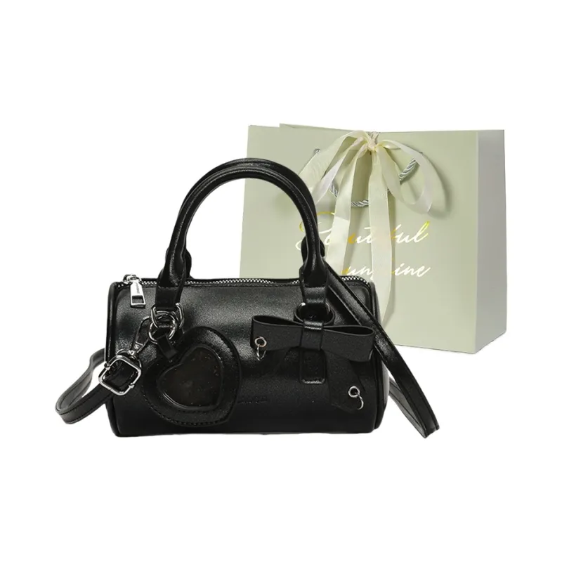 JIANGLIDA PU Cylinder Bag, Shoulder Bag, Crossbody Bag, Handbag Women's Multicolor-12