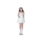 White Camisole Puffy Skirt