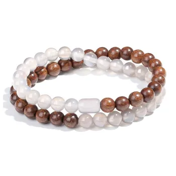 ALI THE FOX Golden Sandalwood Bracelets Unisex