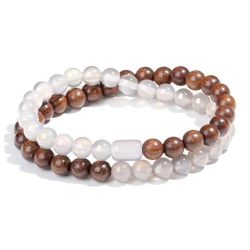ALI THE FOX Golden Sandalwood Bracelets Unisex