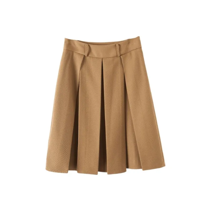 Late White Casual Short Skirts Women's-1