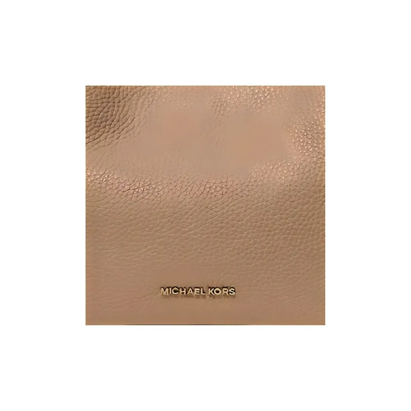 MICHAEL KORS Nolita Leather Hobo Bag, Handbag, Shoulder Bag Trumpets Women's Brown-2