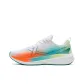 Classic White/Light Red Orange/Lake Blue Green