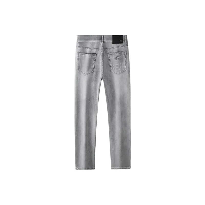 Devanro Jeans Men Gray-1