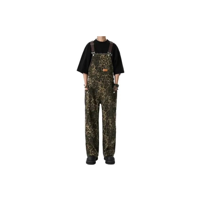 SIL VITIN Overalls Unisex Leopard Print-0