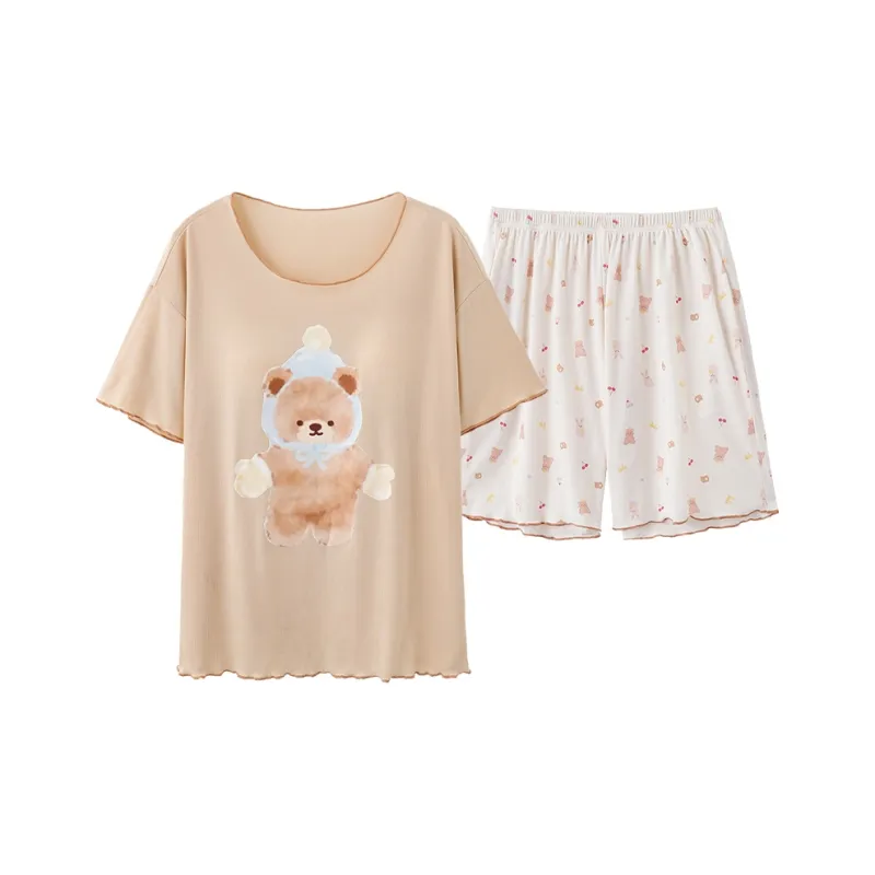 Pretty lady Women's Pajama Sets-0