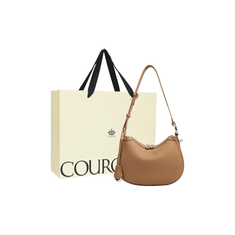 COURONNE Cow Leather Shoulder Bag Regular Women's Multicolor-2