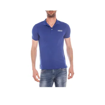 ARMANI JEANS Polo Shirt Men's Blue