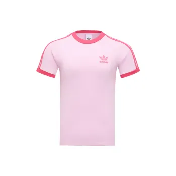 Adidas Originals SS25 CALI T Shirt Men's Clear Pink/Natural Pink