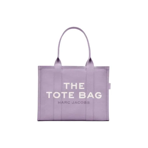 MARC JACOBS Cotton Canvas Tote Bag, Shopping Bag, Handbag Tubas Women's Lilac