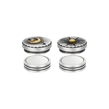 MYSH 925 Sterling Silver Clip On Earrings Unisex
