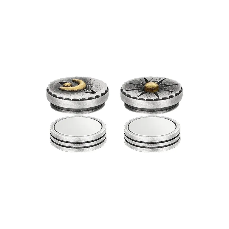 MYSH 925 Sterling Silver Clip On Earrings Unisex-5
