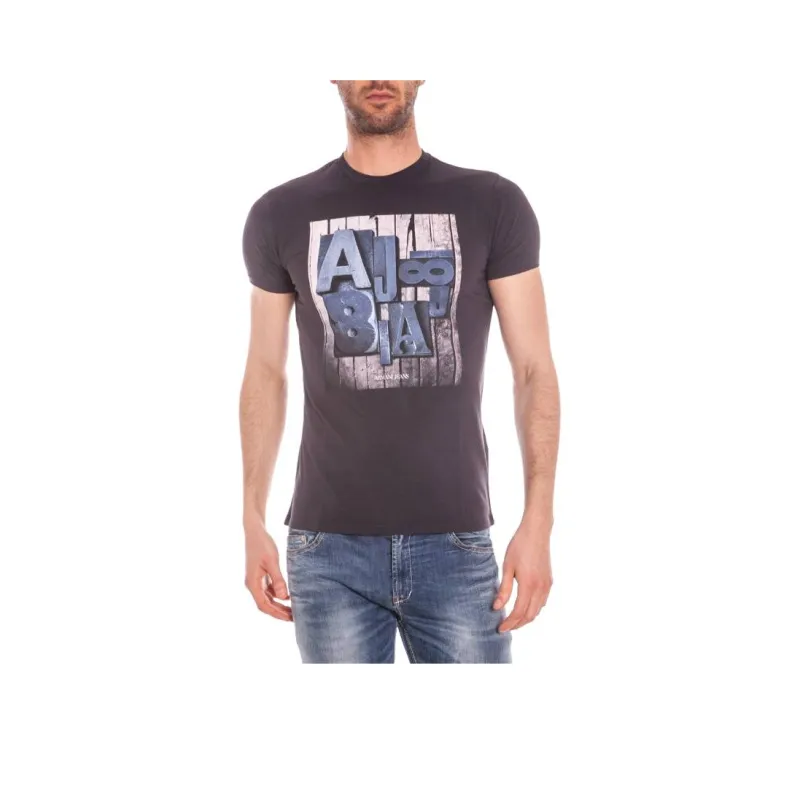 ARMANI JEANS T Shirt Men's Blue-0