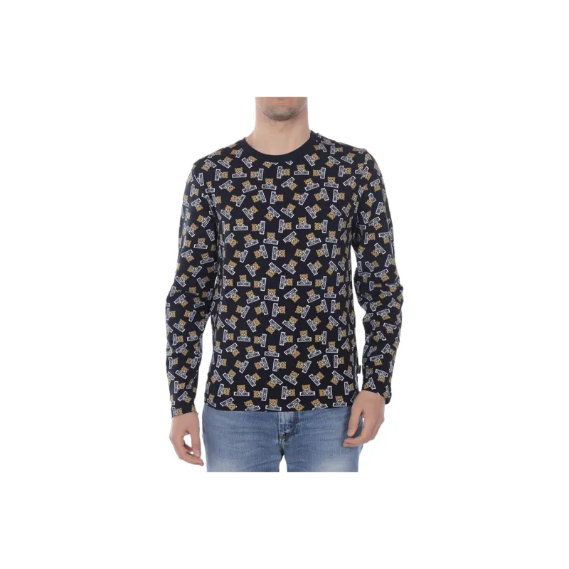 MOSCHINO T Shirts Men Black-0