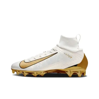 Nike Vapor Untouchable Pro 3 Anti Slip Wear Resistant Soccer Shoes Men's White Gold