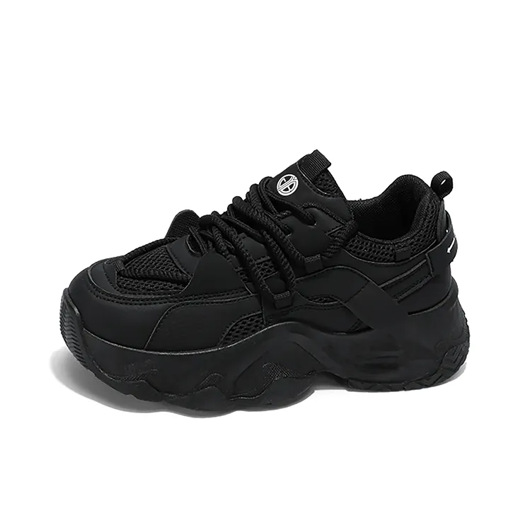 Yi Jiabao Slip Resistant Height Increasing Low Top Chunky Sneakers Women's-2