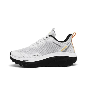 WARRIOR Running Shoes Men Low Top White/Yellow