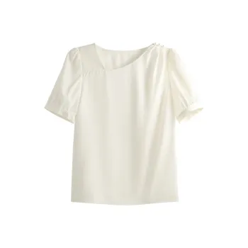 She Enjoys Chiffon Shirt Women's