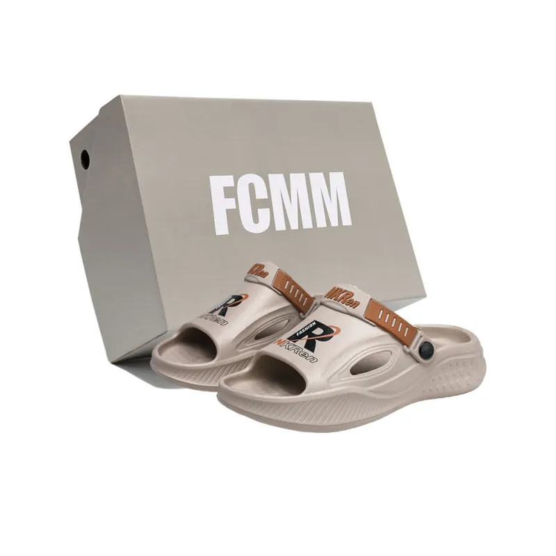 FCMM Beach Sandals Men Black/Green-14