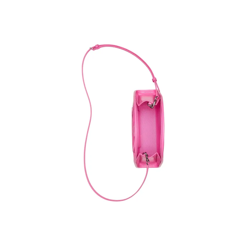 MARC JACOBS Leather Shoulder Bag, Crossbody Bag, Handbag Women's Pink-3