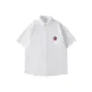 [Ice Silk Shirt]White (Skiier Chest Logo)