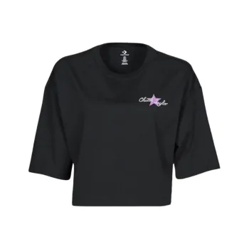 Converse T Shirts Women's Black