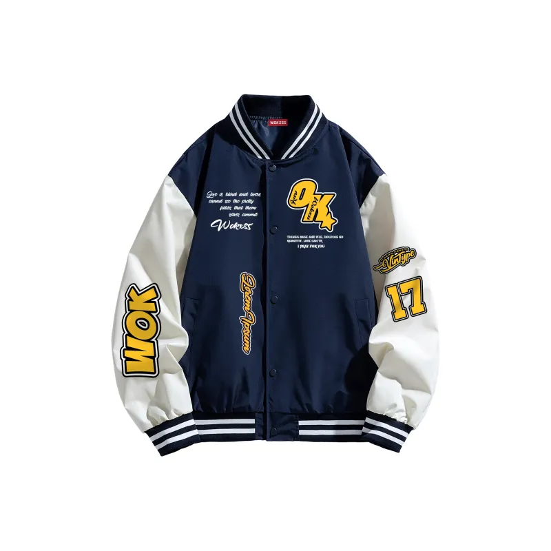 WOKXSS Baseball Jerseys Unisex-12