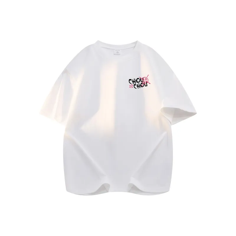 CHOUCHOUS Drop Shoulder Sleeve T Shirt Women's-8