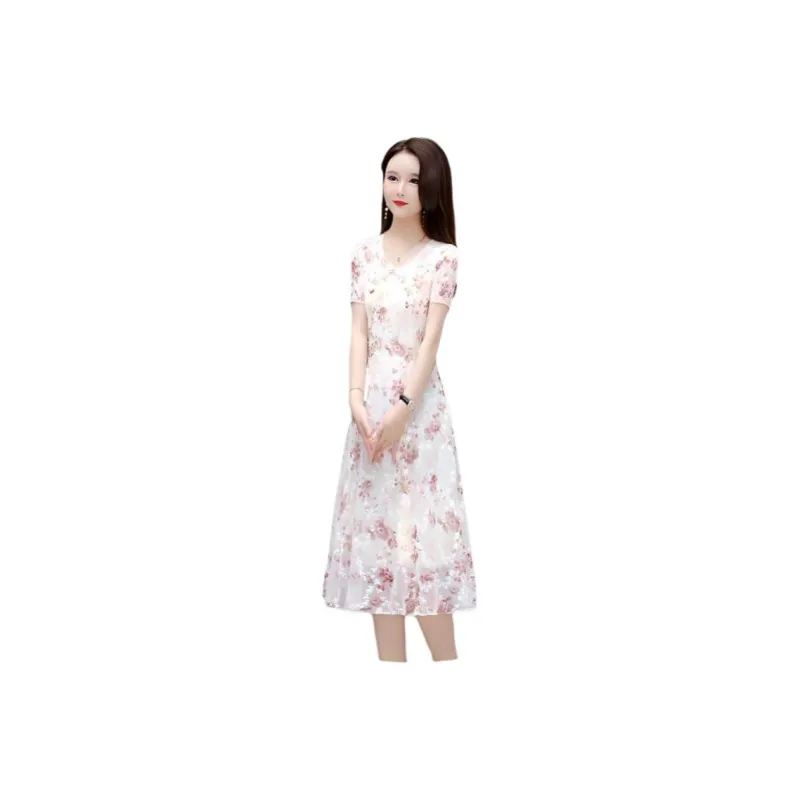 The Temptation Of The Muse Short Sleeved Dress Women's-0