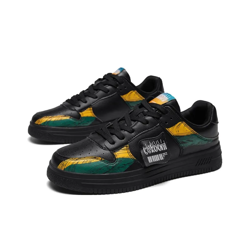 ROBINHOOD Slip Resistant, Abrasion Resistant, Lightweight, Breathable Low Top Skateboard Shoes Men's Box Included-8