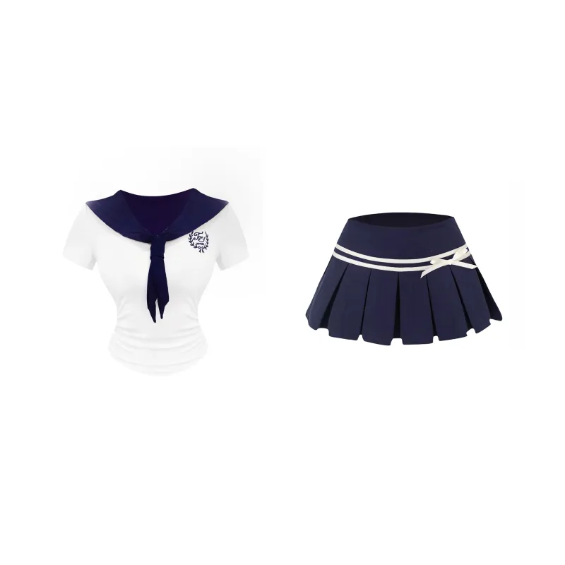 Udon House Two Piece Skirt Sets Women's-0