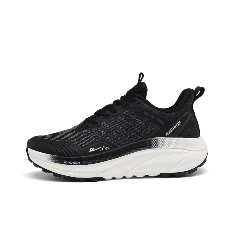 WARRIOR Running Shoes Men Low-Top Black-0