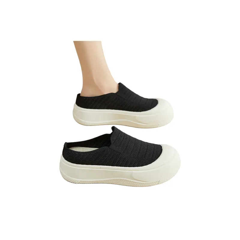 AMICNIEGD Slip Resistant Lightweight Height Increasing Low Top Casual Shoes Women's-1