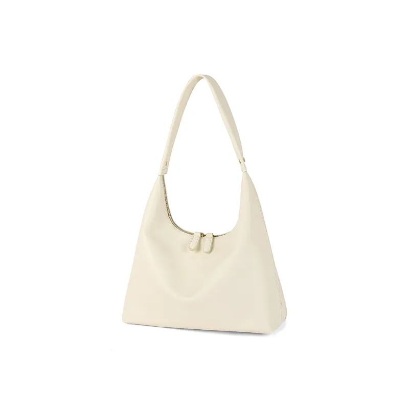 JOSINY Synthetic Leather Shoulder Bag Regular Women's Ivory White/Black-1