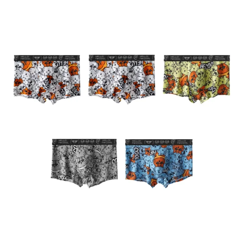 PLANDOO Underpants Men's 5 Pack-4