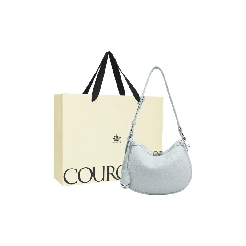 COURONNE Cow Leather Shoulder Bag Regular Women's Multicolor-4