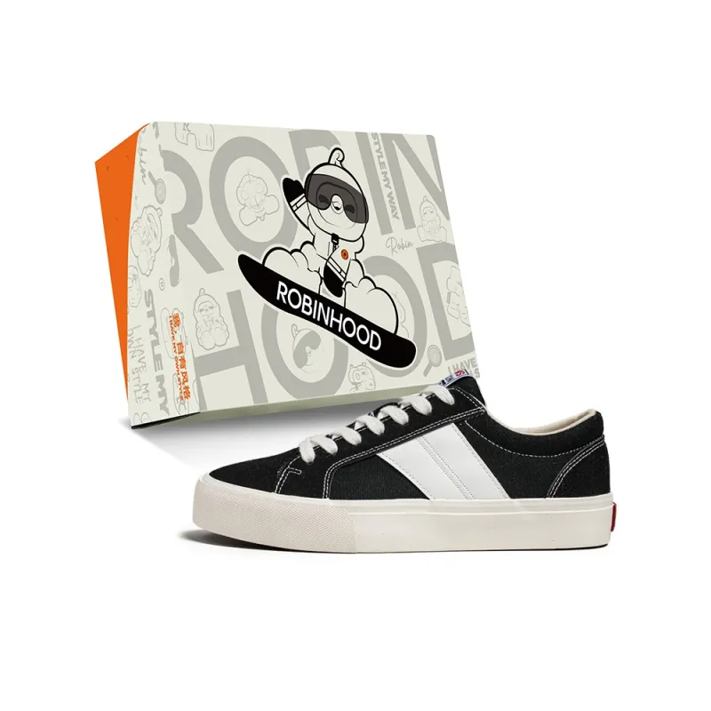 ROBINHOOD Slip Resistant, Abrasion Resistant, Lightweight, Breathable Low Top Skateboard Shoes Men's Box Included-0