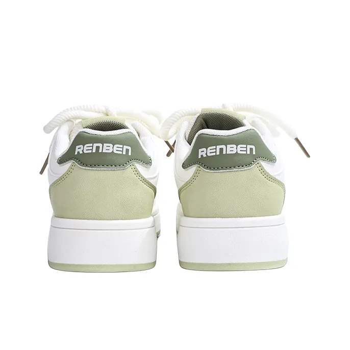RENBEN Non slip Lightweight Low Top Skateboard Shoes Women's-4