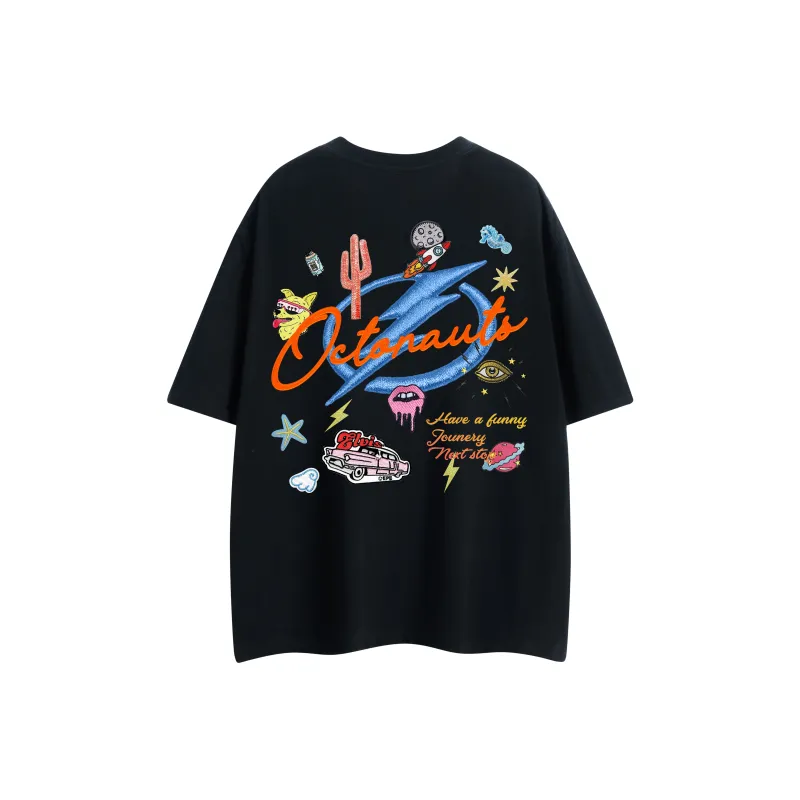 Small Columns Under The Sea T Shirt Unisex-4