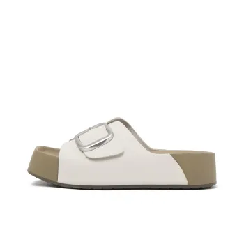 CAMEIDO Rubber Sole Slip Resistant Slide Slippers Women's