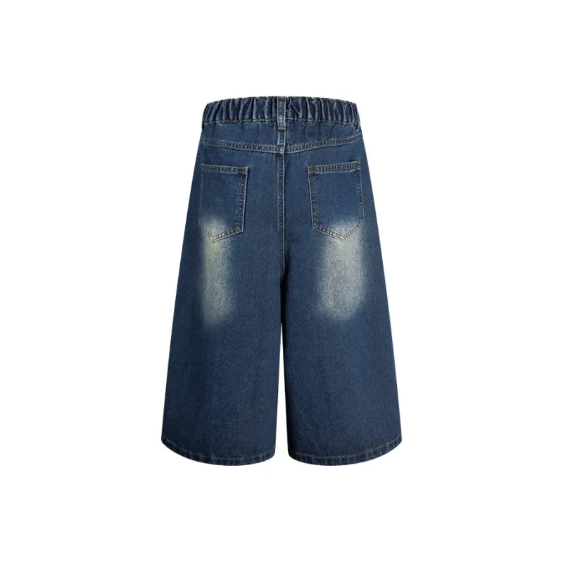 KEIRANDUN Denim Shorts Unisex-7