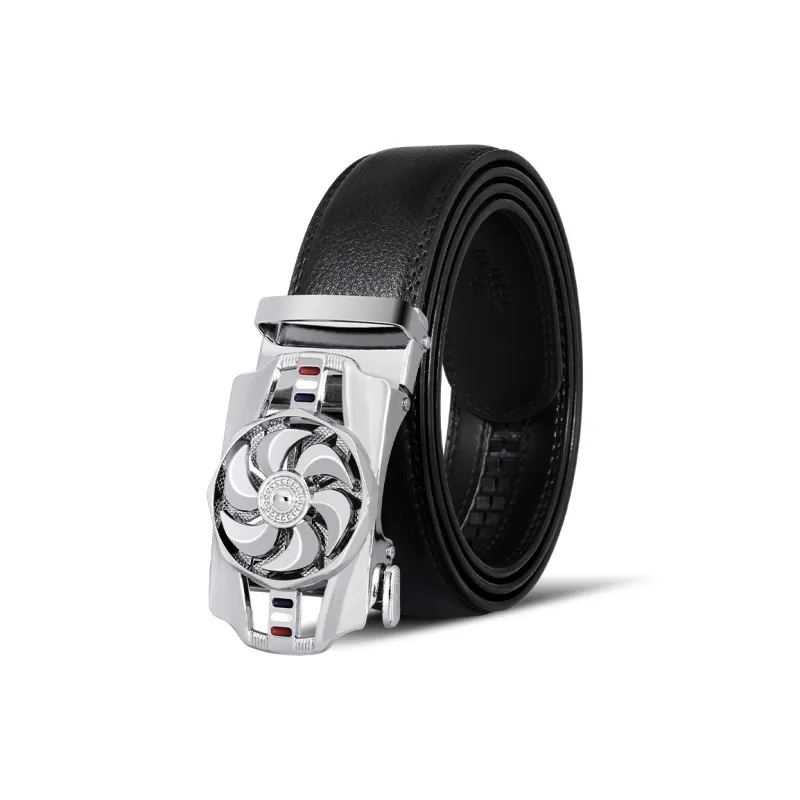 TUCANO Cow Split Leather Belts Men's Width 3.5CM-0
