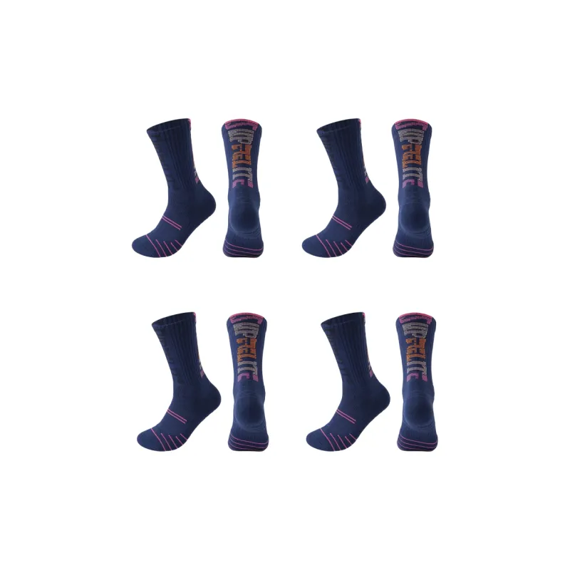 Gentle Welcome Basketball Socks Men's 4 Pack-10