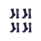 Navy Pink 4 Pack