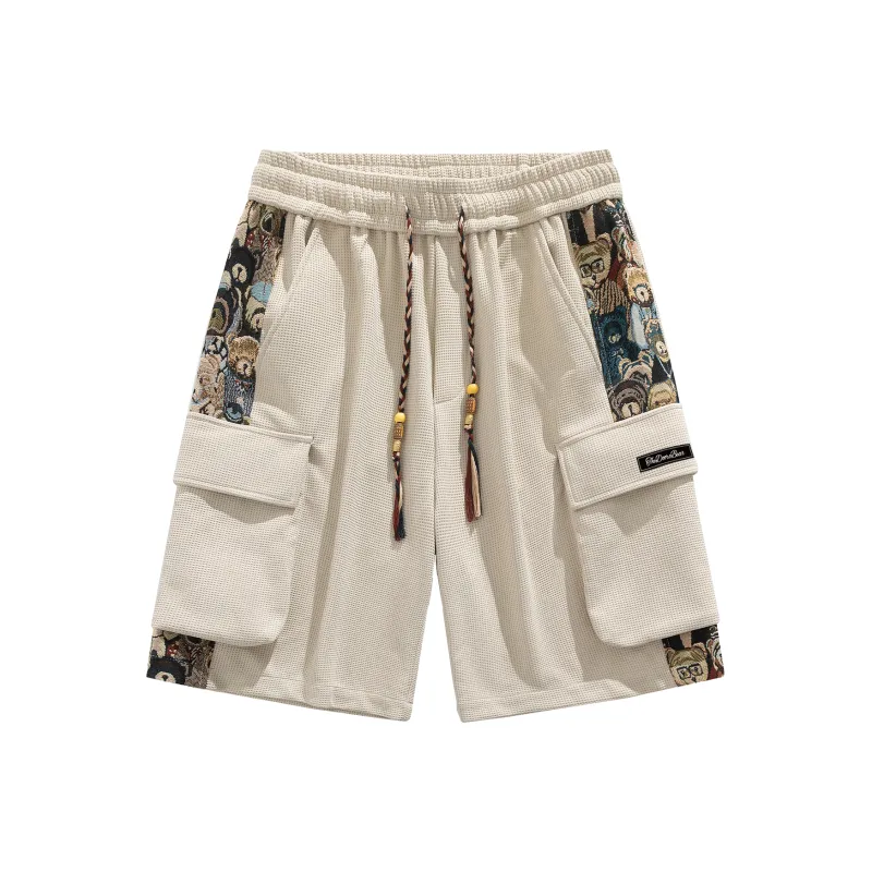 Budding Bear Casual Shorts Unisex-5