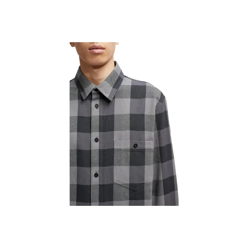 Moncler X Mercedes Benz Nigo Plaid Cotton Shirt-4